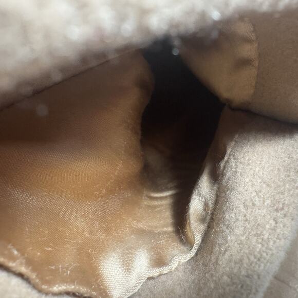 Macintosh New England 100% Wool Vintage Camel Dress Coat, Sz 10, Academia - Picture 7 of 16